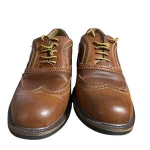 Steven Madden Mens 9 Shoes Leather Wingtip Oxford M-Zane Formal Corporate Work